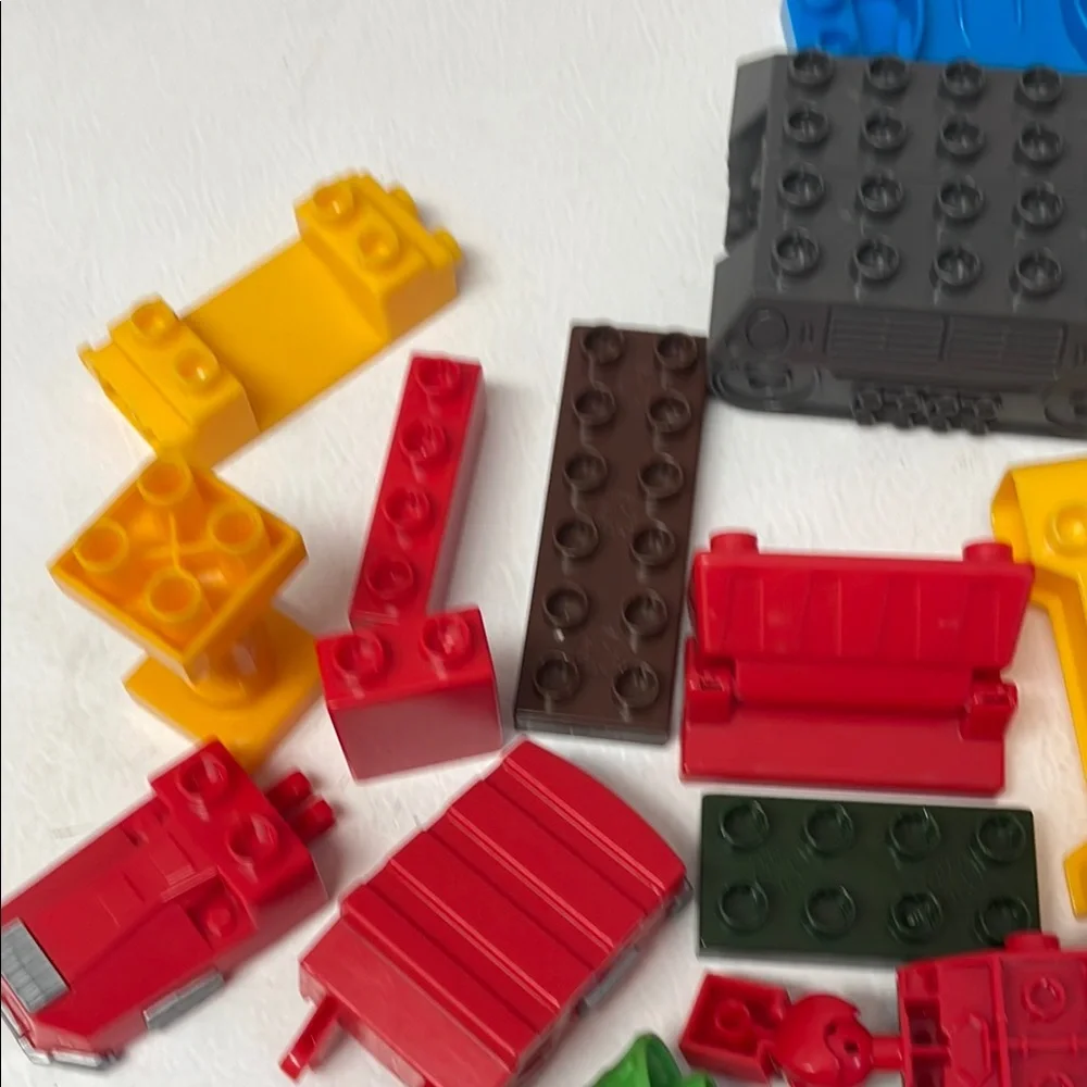 Colorful Building Mega Bloks Blocks Set